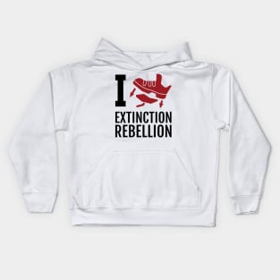 anti climate protest. i gaspedal extinction rebellion. Satire. Kids Hoodie